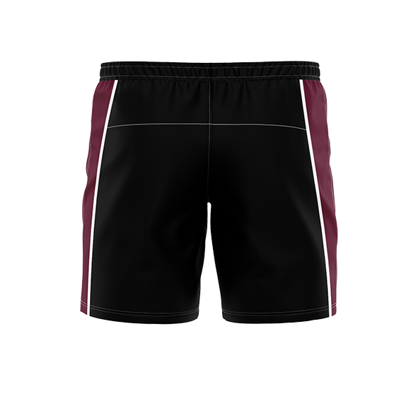 Nerang Rugby Pro Training Shorts Back PNG