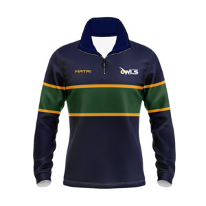 Uni-Norths Owls Rugby - Cut & Sew Quarter Zip Jumper