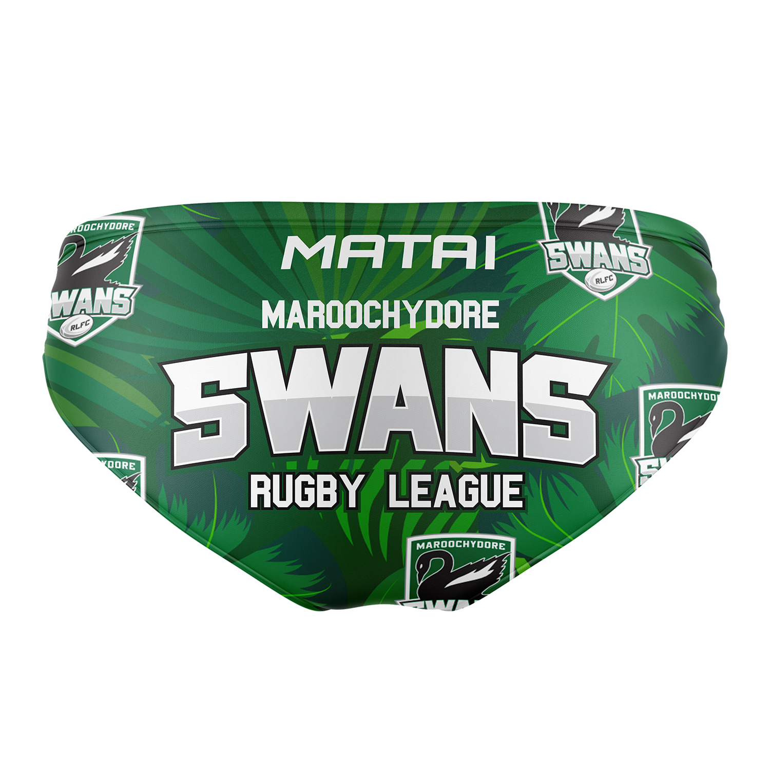 PRO SUBLIMATED SWIMERS back