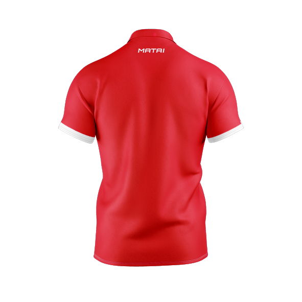 St George ELITE SUBLIMATED POLO SHIRT back PNG