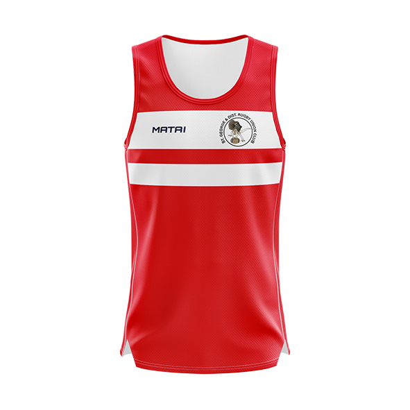 St George ELITE SUBLIMATED TRAINING SINGLET front png