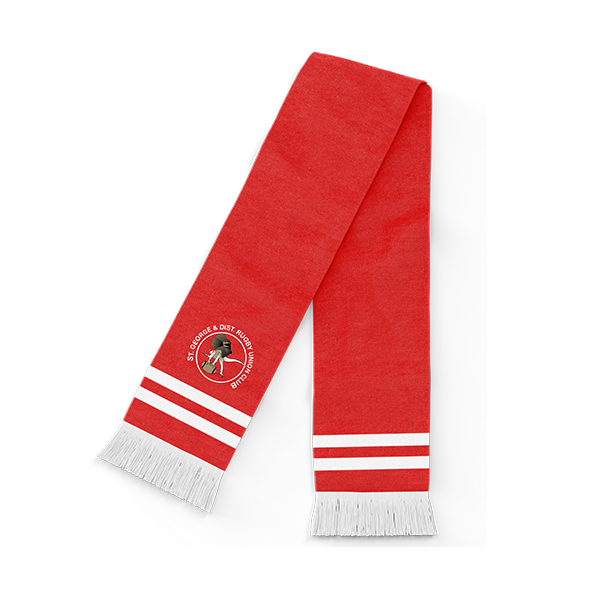 St George KINITTED SCARF png