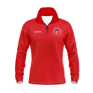 St. George - Sports Lifestyle 1/4 Zip Fleece - Red