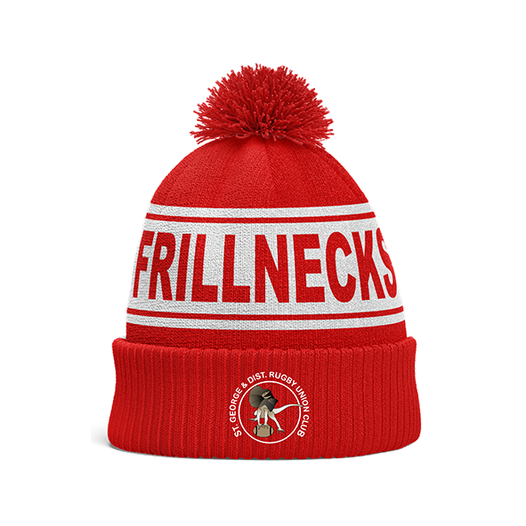 St George WINTER POM POM BEANIE front png