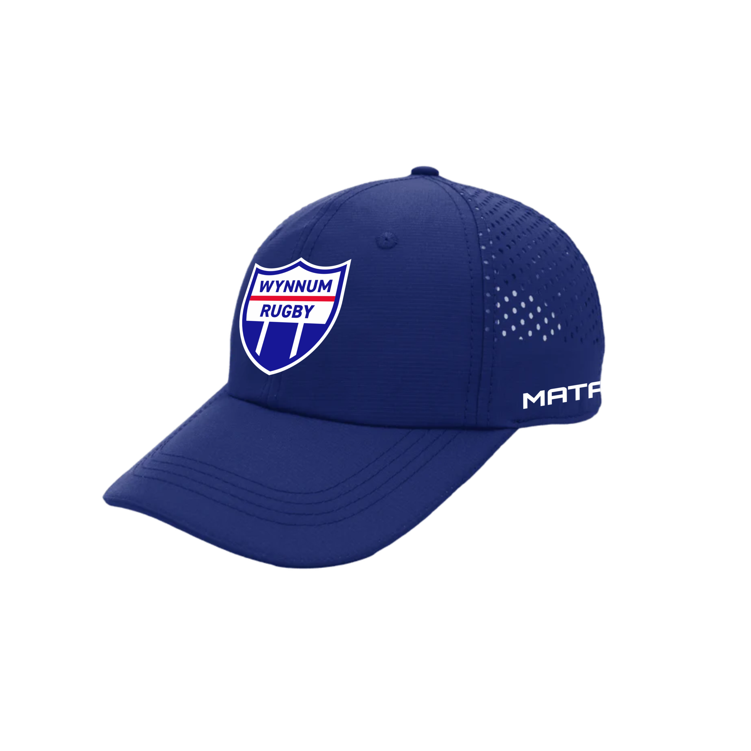 Wynnum CORE Laser Airtech Cap - ROYAL side PNG