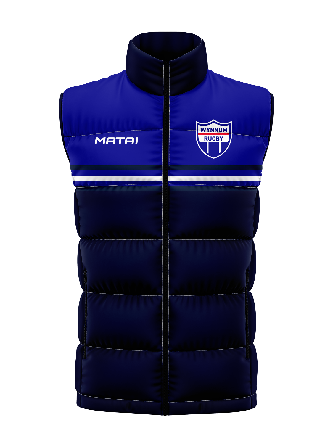 Wynnum PERFORMANCE HYBRID PADDED VEST front PNG