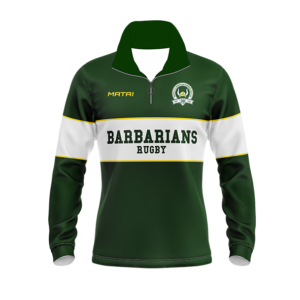 USC Barbarians Rugby Club - Cut & Sew Quarter Zip Jumper