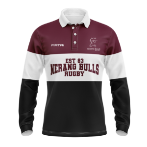 Nerang Bulls Rugby - Vintage Cotton Knitted Jersey