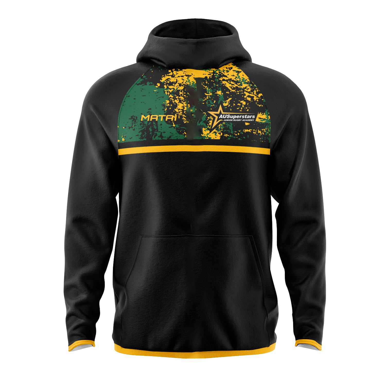 AU PERFORMANCE HYBRID HOODIE FRONT png